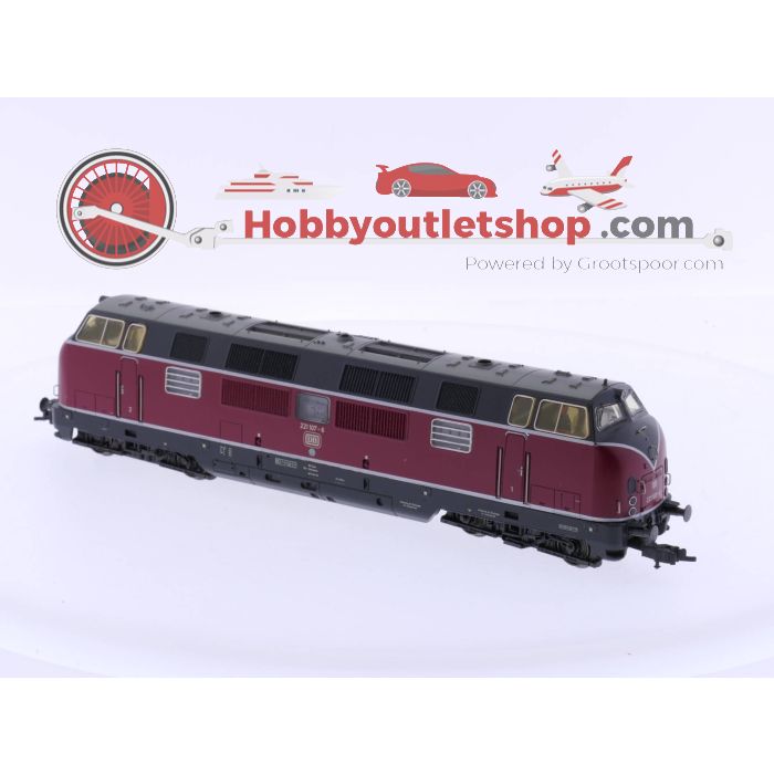 Schaal H0 Märklin/Hamo 3882 Diesellocomotief BR 221 107-6 van de DB Digitaal #4601