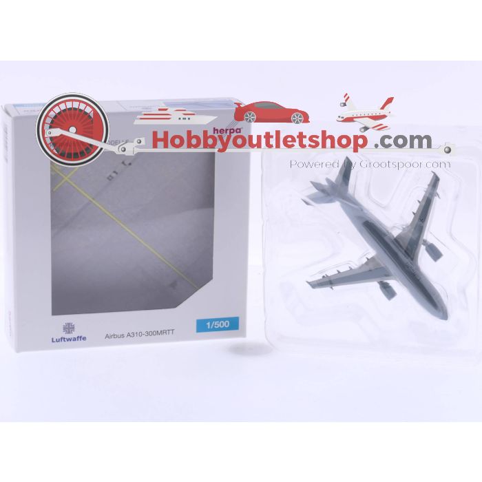 Schaal 1:500 Herpa 512046 Boeing 707 ILA 2000 (speciaal Model) en Herpa 517782  Airbus A310-300MRTT #4632