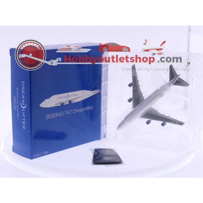 Schaal 1:500 Hogan 8447 Boeing 747 Dreamlifter en Herpa 510783 Boeing Aircraft Company B&W #4641 - sku: 20230720041406 - Nieuw - Nieuwstaat - Afbeelding 3