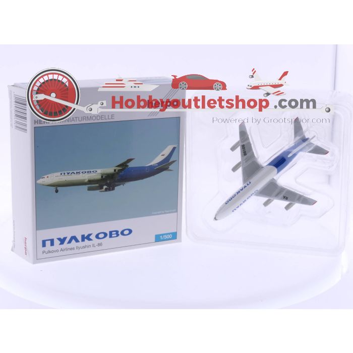Schaal 1:500 Herpa 515108 Embraer ERJ-170 en Herpa 506182 llyushin IL-86 #4678