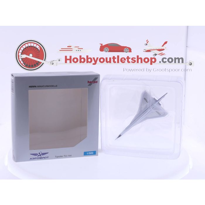 Schaal 1:500 Herpa 518215 Aeroflot Tupolev TU-114 en Herpa 519168 Tupolev TU-114 #4681 - sku: 20230728091523 - Nieuw - Nieuwstaat - Afbeelding 5