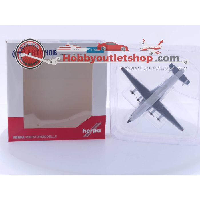 Schaal 1:500 Herpa 528078 Sukhoi Superjet 100 en Herpa 530378 Antonov AN-22 "Antei" #4693 - sku: 20230728011311 - Nieuw - Nieuwstaat - Afbeelding 4