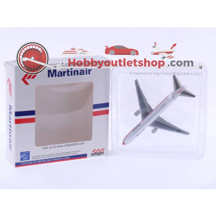 Schaal 1:500 Inflight 500 355 4056 Boeing 767-300 en Herpa 404461 Boeing 767-300 #4698