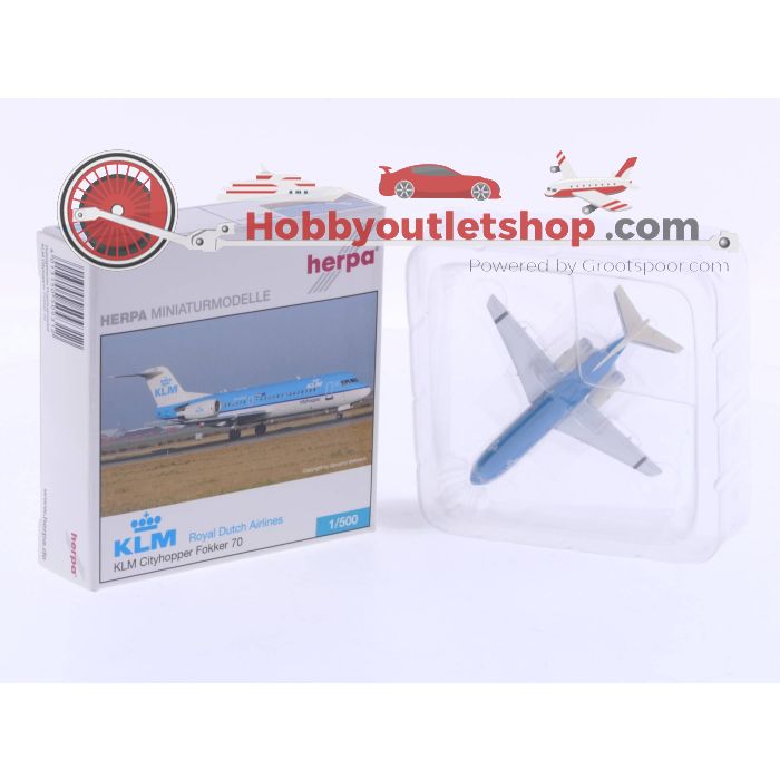 Schaal 1:500 Herpa 509589 Fokker 50, Herpa 509312 Fokker 70 en Herpa 509879 Embraer 190 #4699 - sku: 20230728032211 - New - New condition - Photo 4