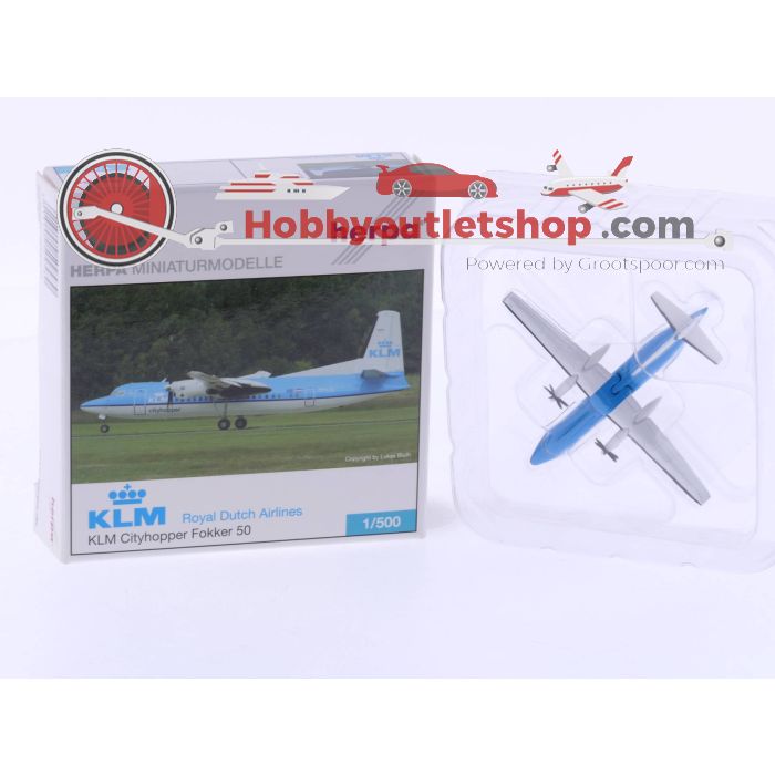Schaal 1:500 Herpa 509589 Fokker 50, Herpa 509312 Fokker 70 en Herpa 509879 Embraer 190 #4699 - sku: 20230728032211 - New - New condition - Photo 5