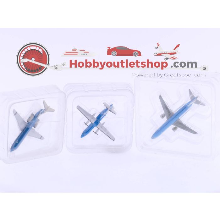 Schaal 1:500 Herpa 509589 Fokker 50, Herpa 509312 Fokker 70 en Herpa 509879 Embraer 190 #4699 - sku: 20230728032211 - New - New condition - Photo 7