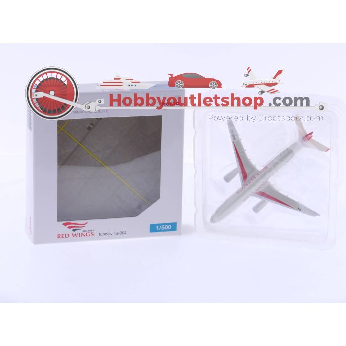 Schaal 1:500 Herpa 511629 ATR-42, Herpa 515450 Tupolev Tu-204 en Herpa 510745 llyushin IL-76 #4702