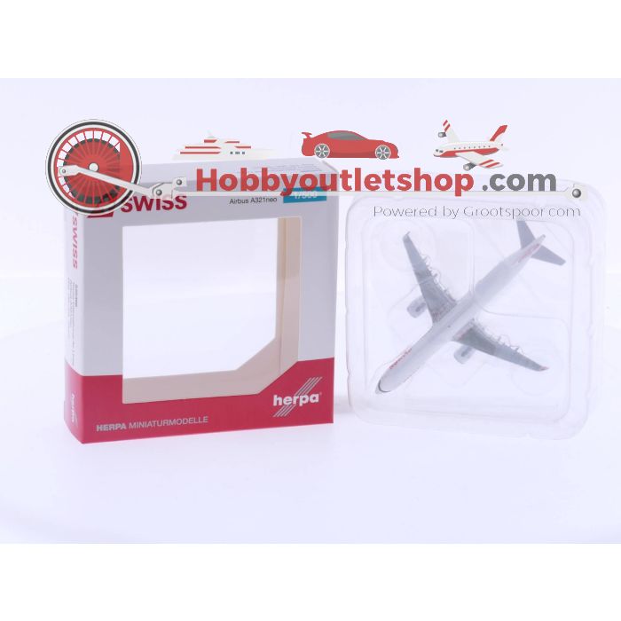 Schaal 1:500 Herpa 535366 Airbus A321 neo en Herpa 530736 Bombardier CS100 #4709 - sku: 20230802113534 - Nieuw - Nieuwstaat - Afbeelding 4