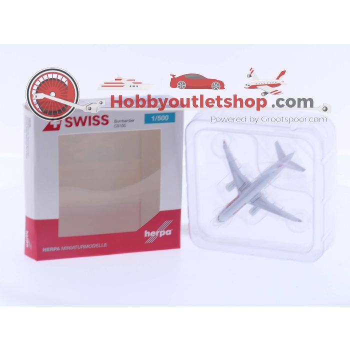 Schaal 1:500 Herpa 535366 Airbus A321 neo en Herpa 530736 Bombardier CS100 #4709 - sku: 20230802113534 - Nieuw - Nieuwstaat - Afbeelding 5