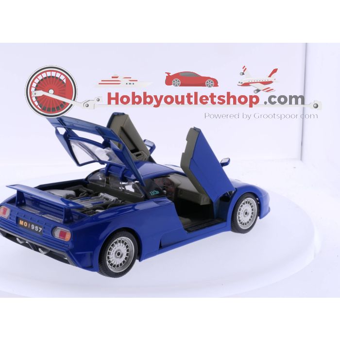 Schaal 1:18 Bburago 3035 Bugatti 11 EB 1991 #3321