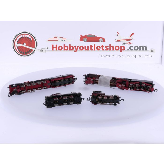 Schaal N Defecte locomotieven, Minitrix 2064 Dieselloc van de DB, Minitrix 2914 3-as stoomloc, Fleischmann 2363 050 058-7 Stoomloc van de DB en Arnold 2210 01-177 Stoomloc van de DB #4763 - sku: 20230810115116 - Gebruikt - Slechte staat - Afbeelding 5