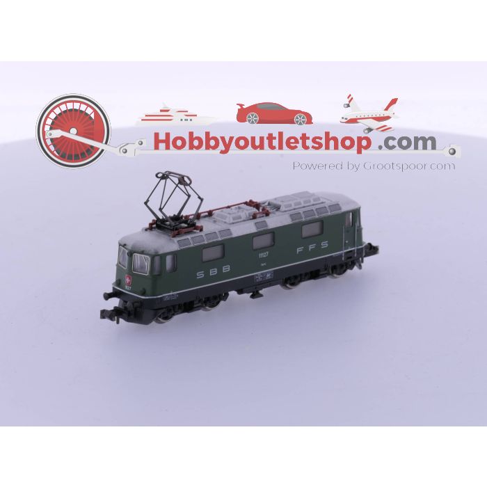 Schaal N Minitrix 12861 Elektrische locomotief 11127 van de SBB/CFF #4774