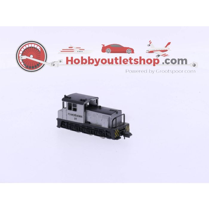Schaal N Lima 4265 Diesellocomotief Plymouth 0-4-0 Pennsylvania 21 RR Switcher #4811
