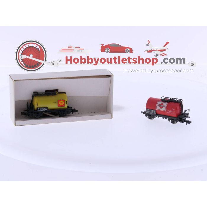 Schaal N Herkat 1404 Railreiniger Ketelwagen 
