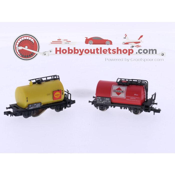 Schaal N Herkat 1404 Railreiniger Ketelwagen 
