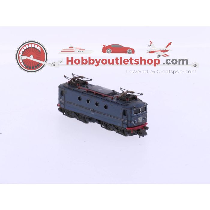Schaal N Trix 12824 Elektrische locomotief 1150 verveloos van de NS #4824