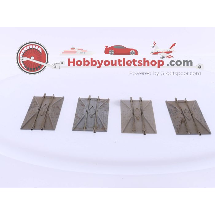 Schaal N Minitrix 4974 Wielenrichter 104,2 mm 4 stuks per zakje #4841