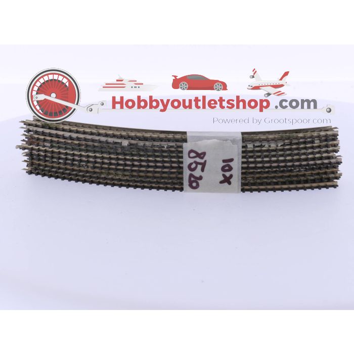 Schaal Z Märklin 8520 bochten 195 mm set á 10 st. #4862 - sku: 20230901084802 - Gebruikt - Goede staat - Afbeelding 4
