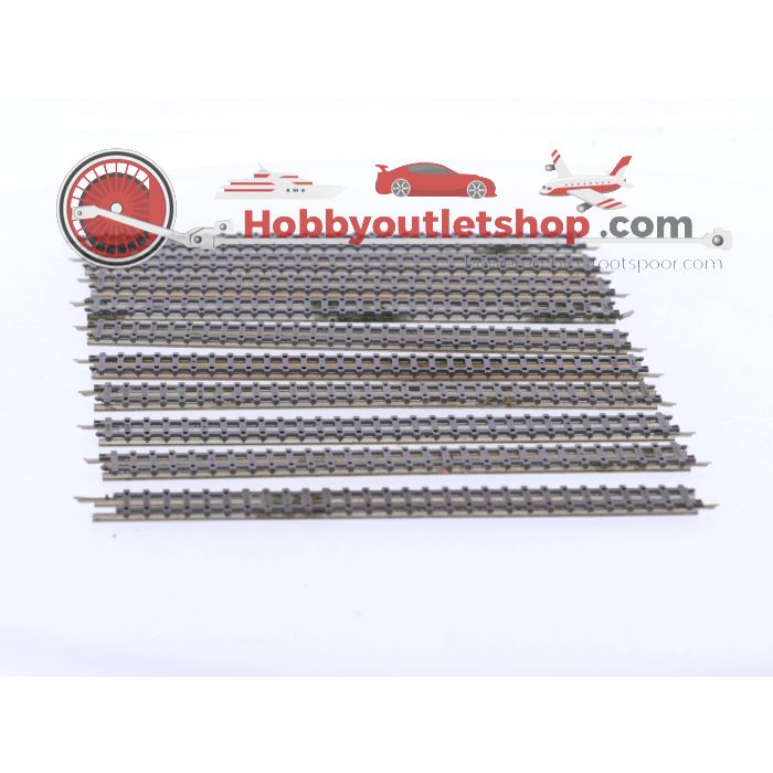 Schaal Z Märklin 8506 rechte rail 108.6 mm #4866