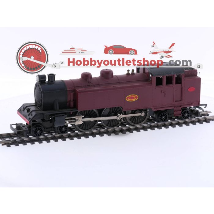 Schaal 00 Tri-ang R56 Transcontinental tenderstoomlocomotief #177