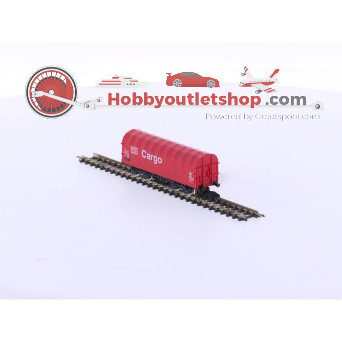 Schaal Z Märklin 86352 DB Cargo huifwagen set van de DB AG #4871