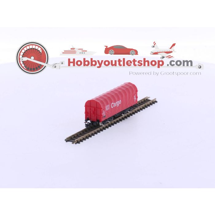 Schaal Z Märklin 86352 DB Cargo huifwagen set van de DB AG #4871