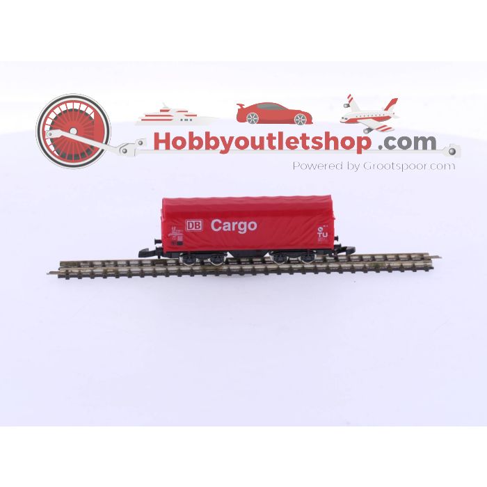 Schaal Z Märklin 86352 DB Cargo huifwagen set van de DB AG #4871
