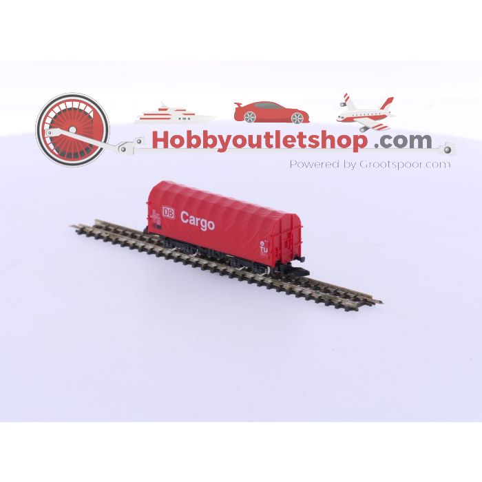 Schaal Z Märklin 86352 DB Cargo huifwagen set van de DB AG #4871