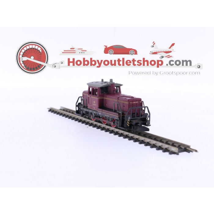 Schaal Z Märklin 8864 Diesel lokomotief V60 van de DB #4875