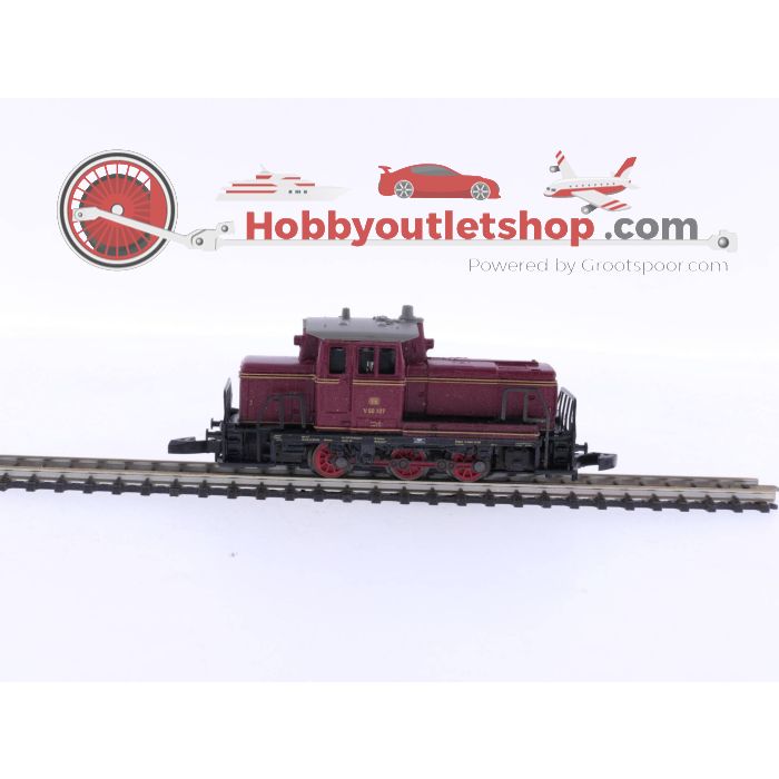 Schaal Z Märklin 8864 Diesel lokomotief V60 van de DB #4875