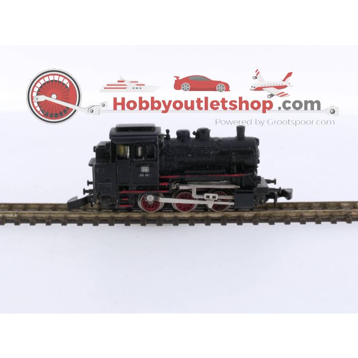 Schaal Z Märklin 8900 Stoom locomotief Startset van de DB #4876