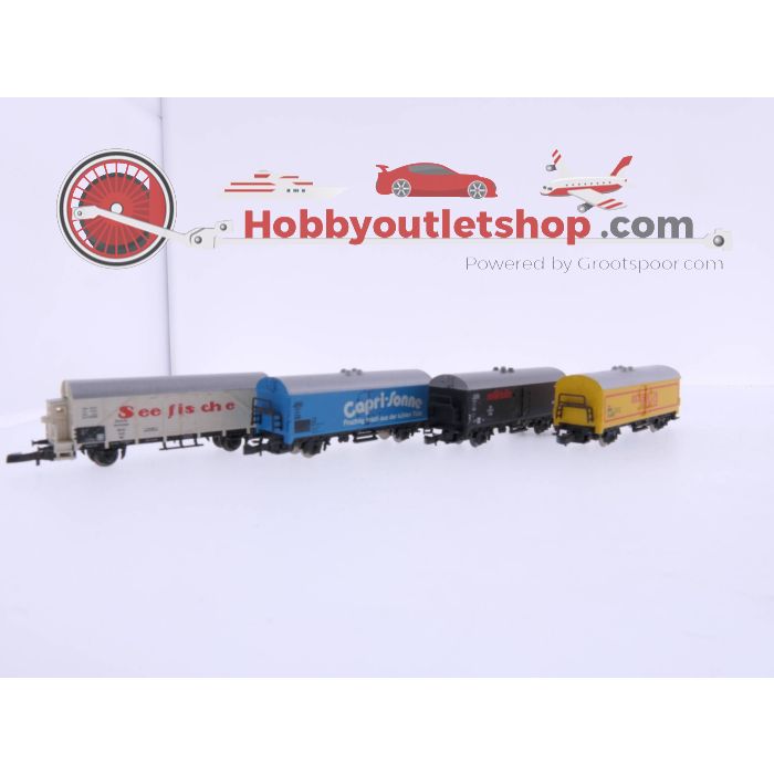 Schaal Z Märklin Goederen Set Van 4 van de DB #4898