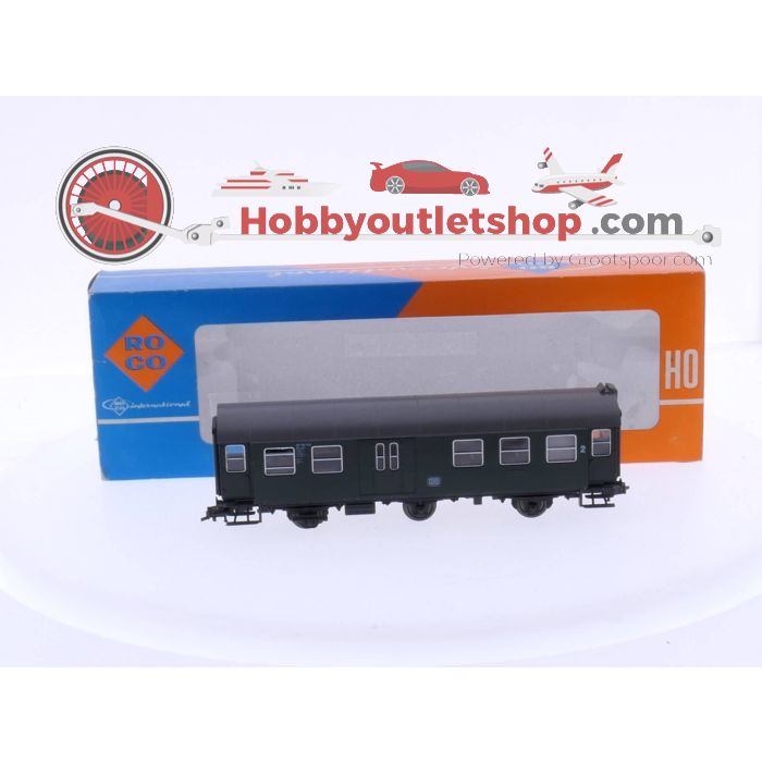 Schaal H0 Roco 4216 2e klas bagage rijtuig van de DB #4909
