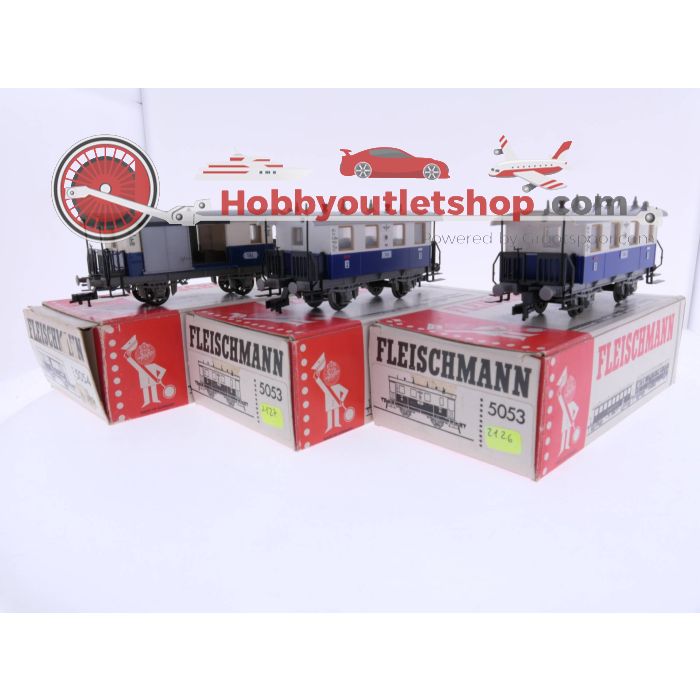 Schaal H0 Fleischmann 2x 5053 en 5054 van de TAL tandradbaan #4914 - sku: 20230929015939 - Gebruikt - Zo goed als nieuw - Afbeelding 2