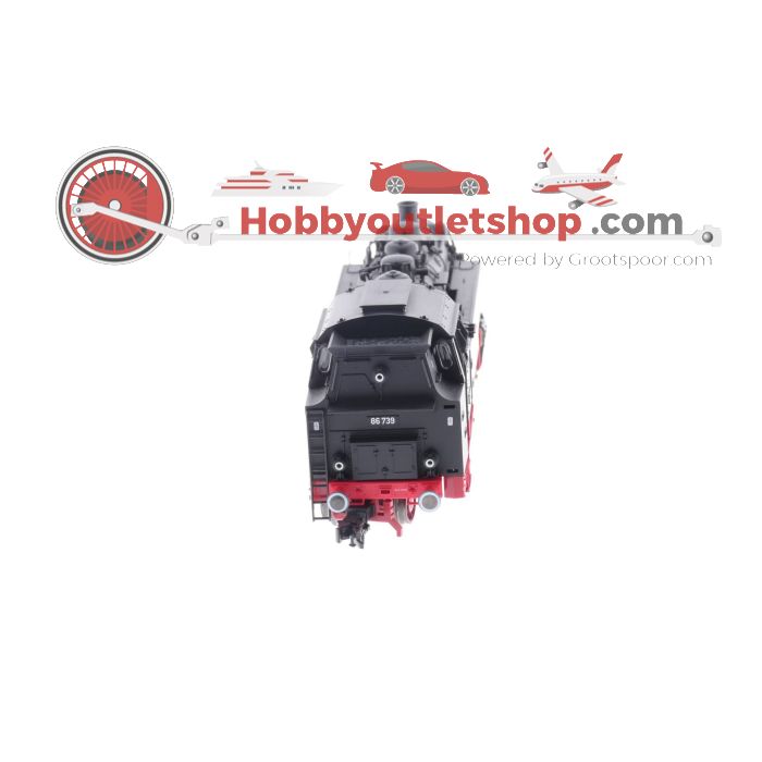 Schaal H0 Fleischmann 64086 Stoomlocomotief BR 86 van de DB digitaal #4919 - sku: 20230930111722 - Gebruikt - Zeer goede staat - Afbeelding 4
