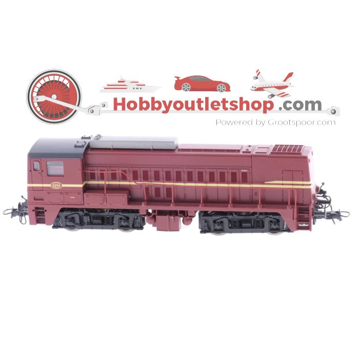 Schaal H0 Roco 4154A Diesel locomotief 2200 van de NS digitaal #4920 - sku: 20230930011837 - Gebruikt - Zo goed als nieuw - Afbeelding 6