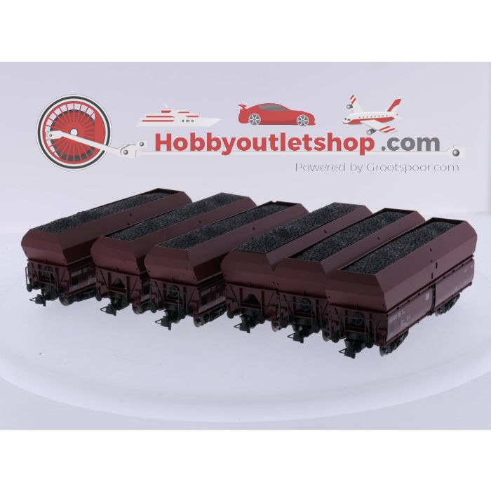Schaal H0 Roco 51268 set onderlossers van de DB #4932