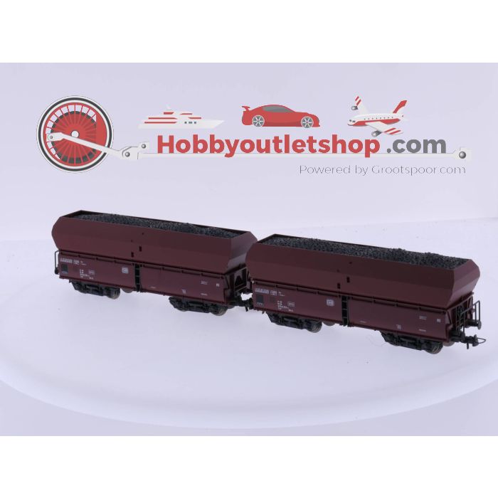 Schaal H0 Roco 51268 set onderlossers van de DB #4932