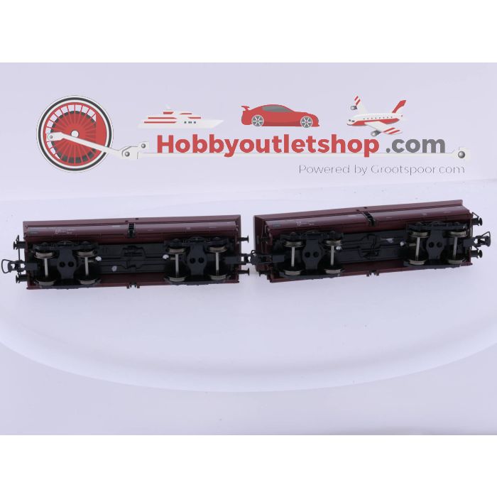 Schaal H0 Roco 51268 set onderlossers van de DB #4932