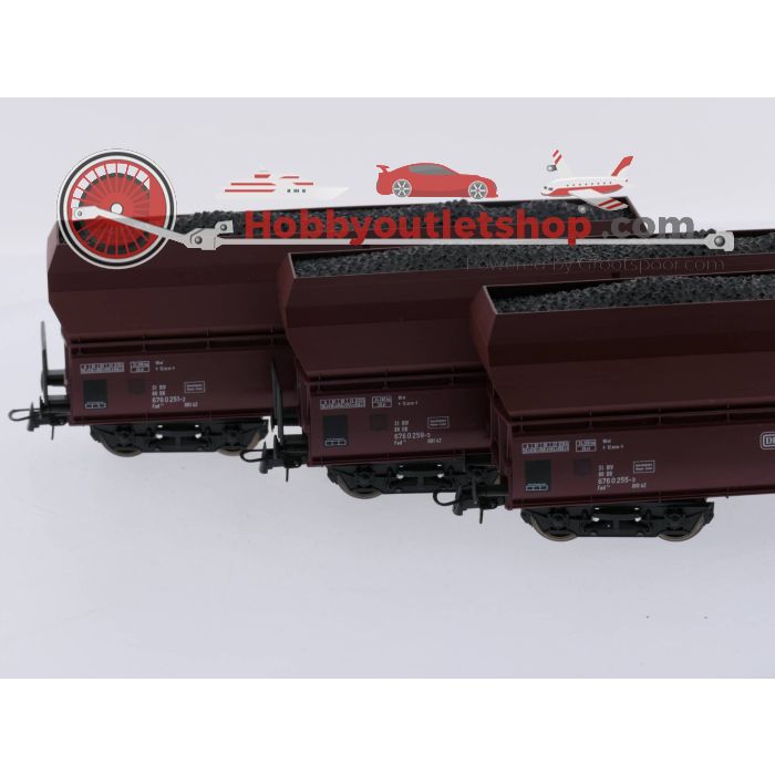 Schaal H0 Roco 51268 set onderlossers van de DB #4932