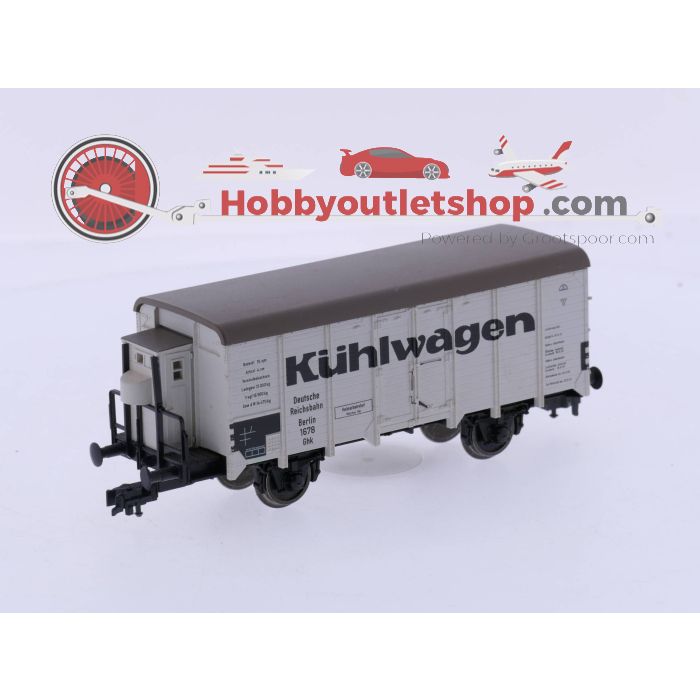 Schaal H0 Fleischmann 5346 koelwagon van de DR #4933