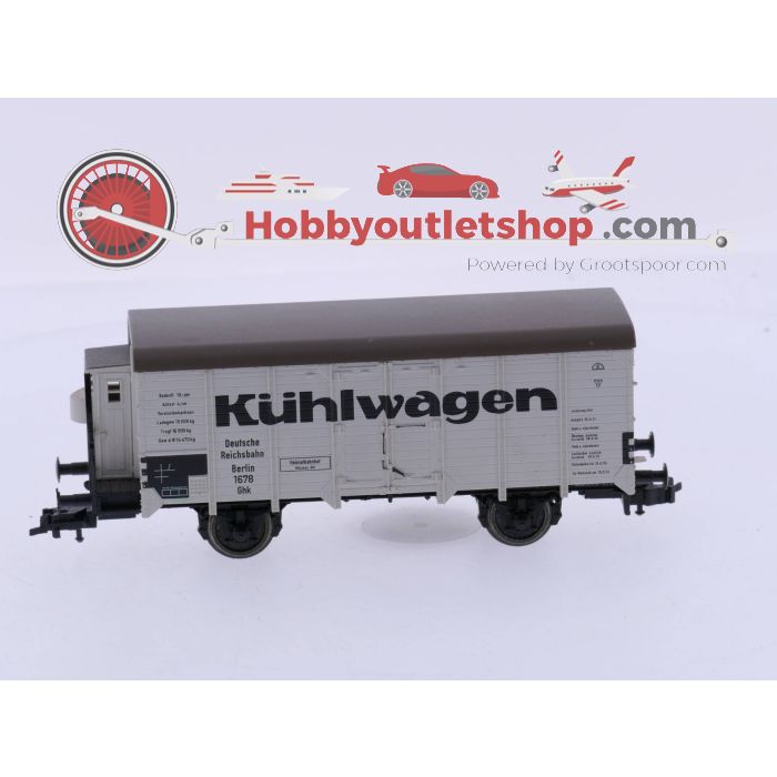 Schaal H0 Fleischmann 5346 koelwagon van de DR #4933