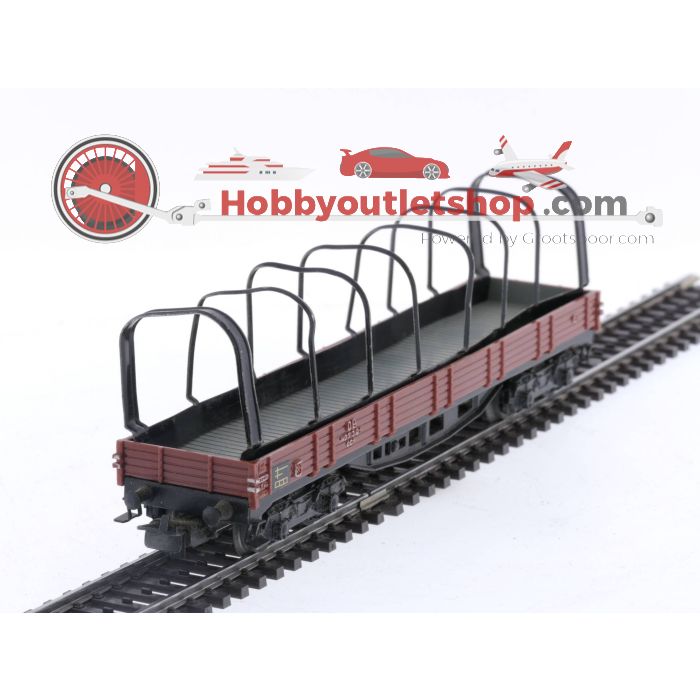 Schaal H0 Märklin 4517 rongen wagon met huif van de DB #5035