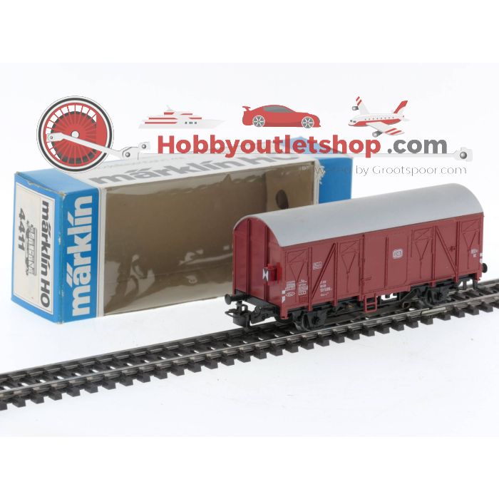 Schaal H0 Märklin 4411 gesloten goederen wagon van de DB #5038 - sku: 20231024113341 - Gebruikt - Zeer goede staat - Afbeelding 8