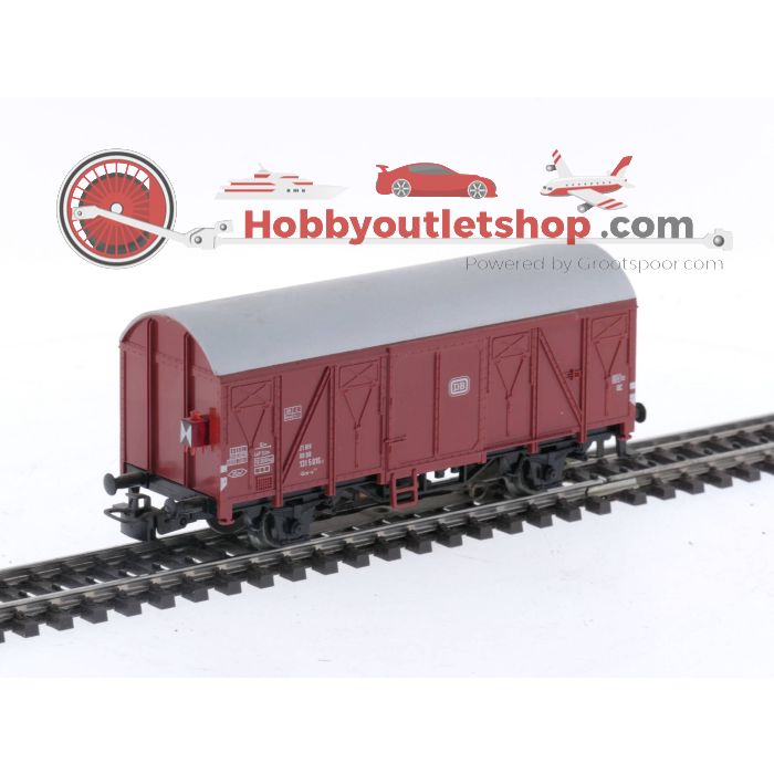 Schaal H0 Märklin 4411 gesloten goederen wagon van de DB #5038 - sku: 20231024113341 - Gebruikt - Zeer goede staat - Afbeelding 9