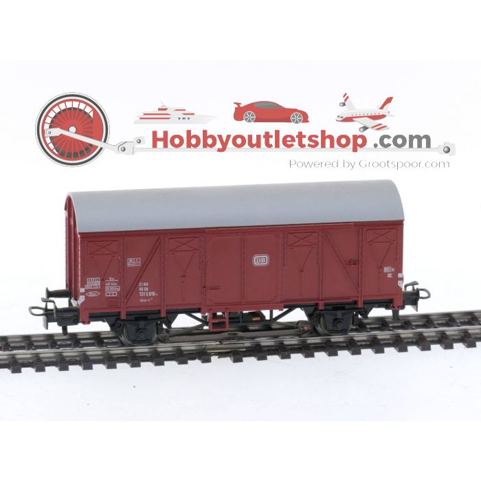 Schaal H0 Märklin 4411 gesloten goederen wagon van de DB #5038 - sku: 20231024113341 - Gebruikt - Zeer goede staat - Afbeelding 4