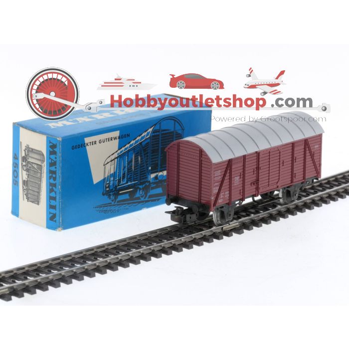 Schaal H0 Märklin 4505 gesloten goederen wagon van de DB #5043