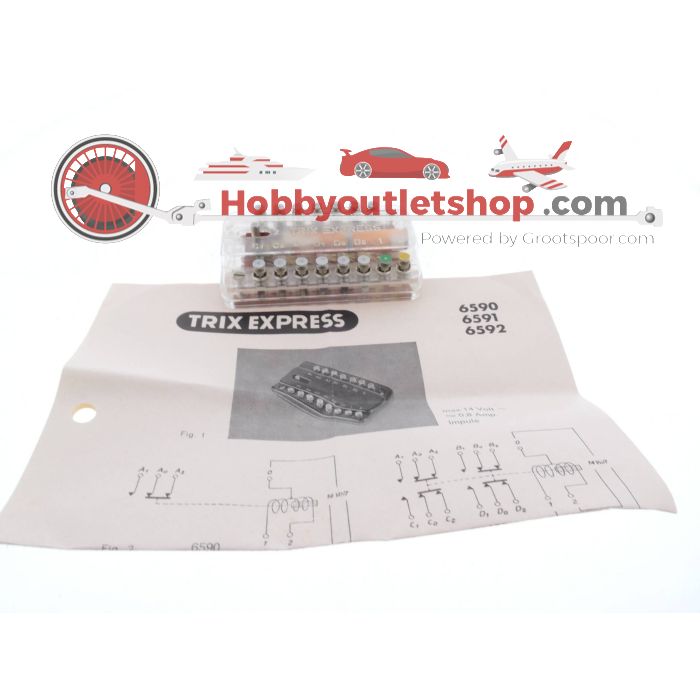 Alle schalen Trix Express 6591 schakelrelais #5073