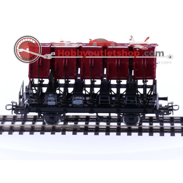 Schaal H0 Märklin 4626 4635 DB Onderlosser met klapdekseldak en kiepwagen 2 stuks #2125 - sku: 20220816120729 - Gebruikt - Zeer goede staat - Afbeelding 10