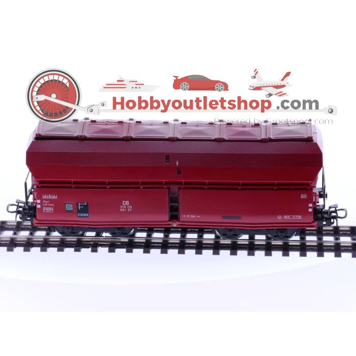 Schaal H0 Märklin 4626 4635 DB Onderlosser met klapdekseldak en kiepwagen 2 stuks #2125 - sku: 20220816120729 - Gebruikt - Zeer goede staat - Afbeelding 5